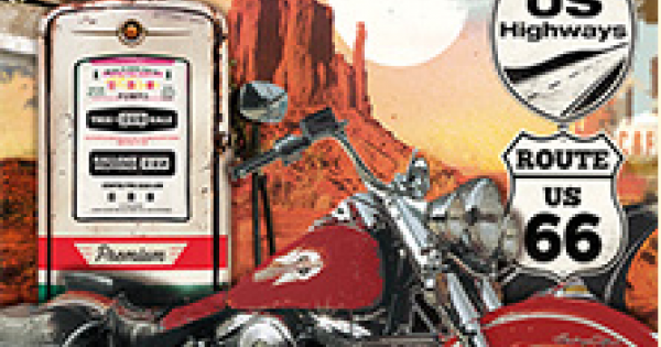Decoratiuni si Cadouri cu tematica Route 66